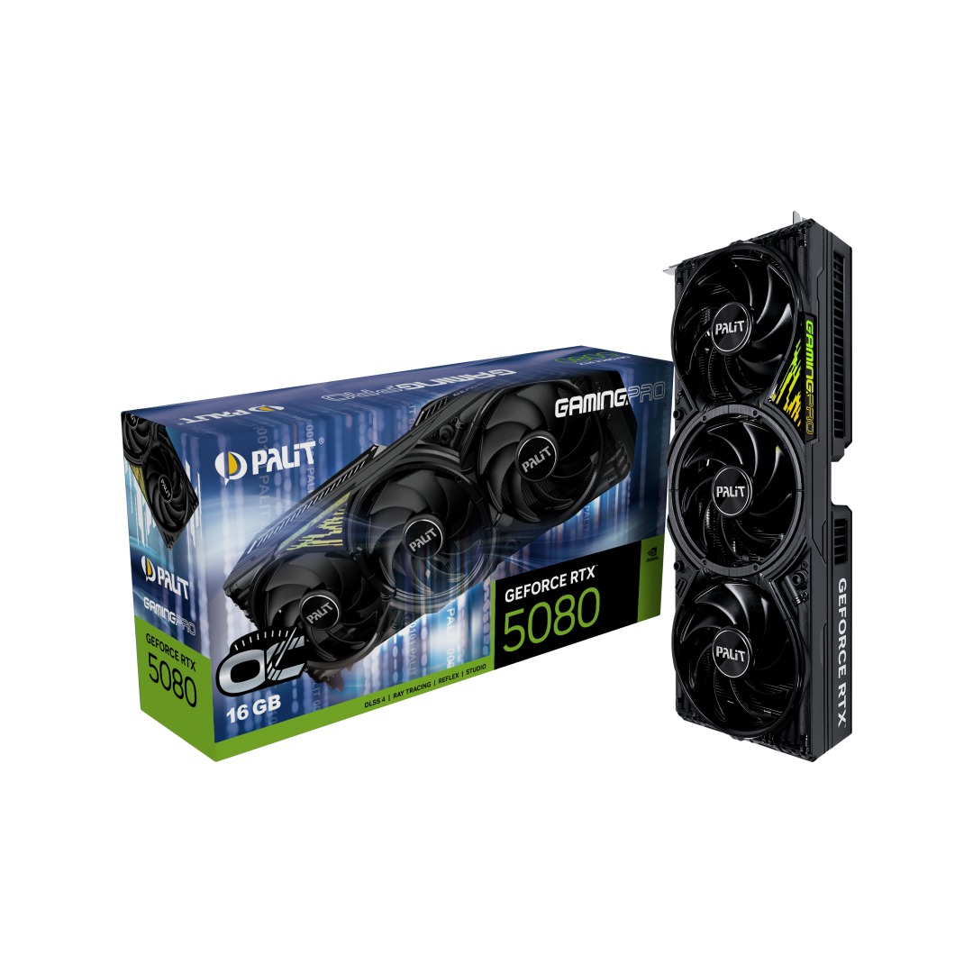 Palit GeForce RTX 5080 GamingPro OC, 16GB