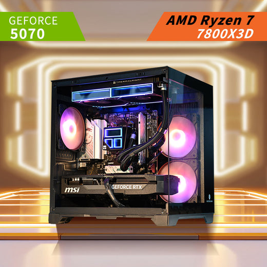 RYZEN 7 7800X3D | RTX 5070 | High-End Liquid Cooled Gaming Pc