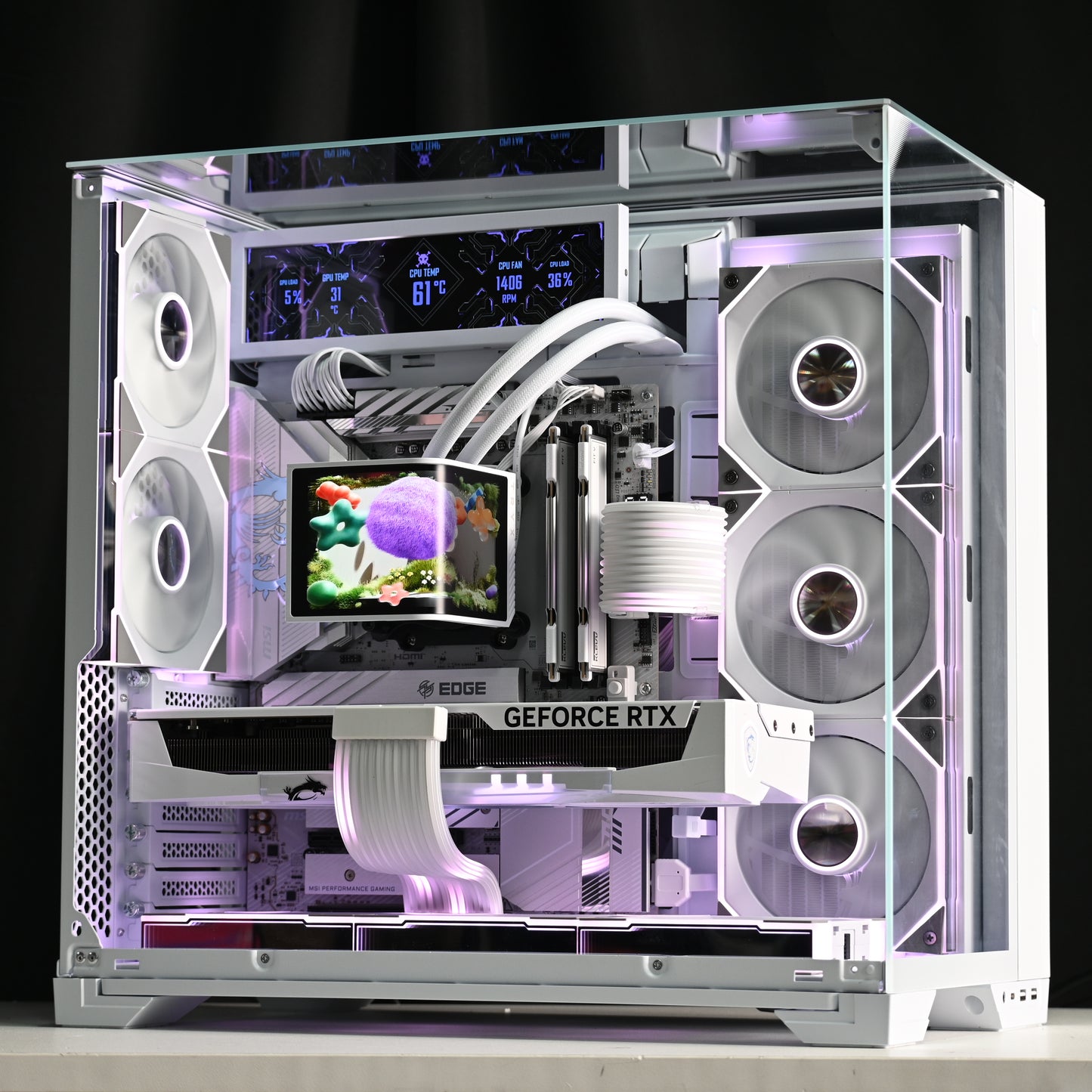 RYZEN 5 9600x | RTX 5070 | Liquid Cooled White Gaming PC