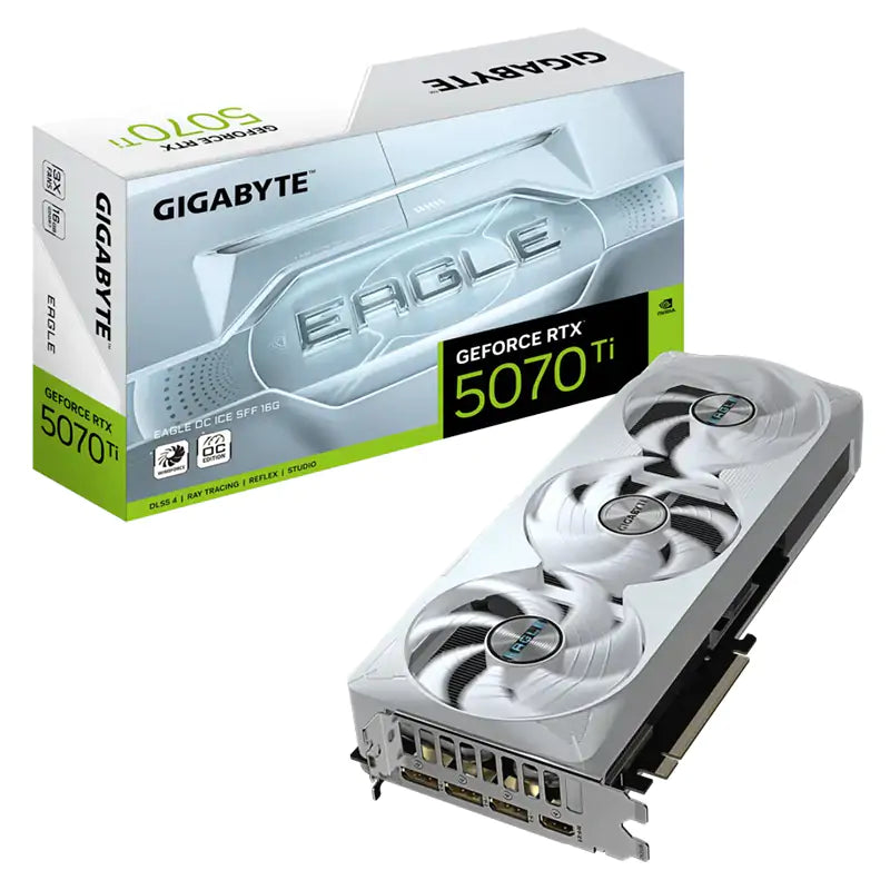 Gigabyte GeForce RTX 5070 Ti Eagle OC ICE SFF 16G Graphics Card