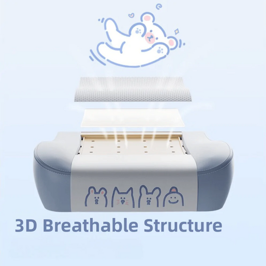 AutoFull C3 Pro Gaming Chair With 3D Headrest & Advanced Lumbar support (Snow White Bear edition)