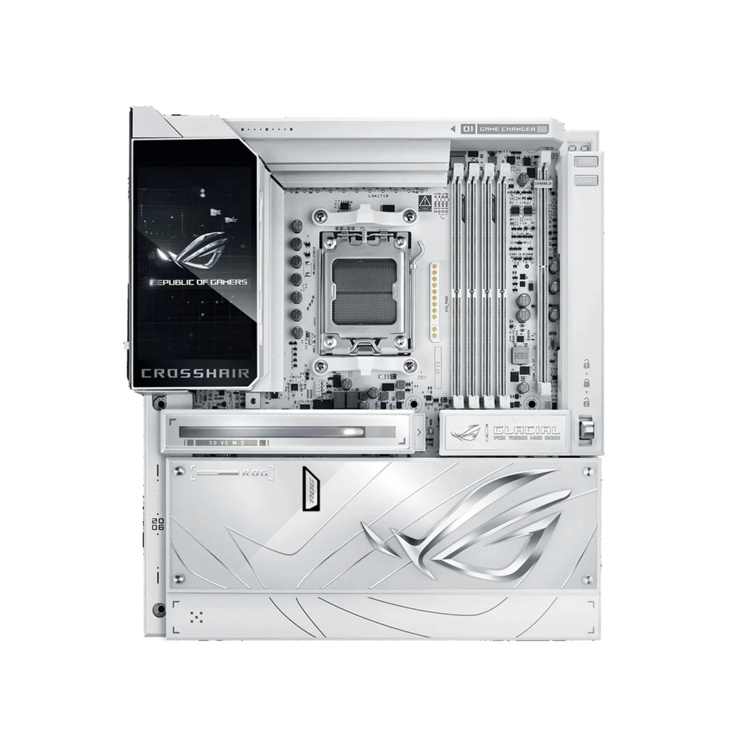 ASUS ROG Crosshair X870E Glacial Wi-Fi 7 AM5 DDR5 E-ATX Motherboard