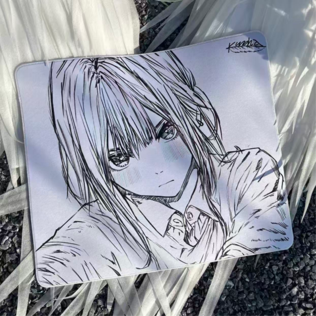 Kuroha Nothing to Say V1 Gaming Mousepad-Draft