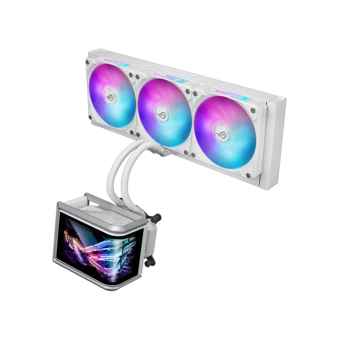 ASUS ROG Ryuo IV 360 ARGB White Edition CPU Cooler(Short)