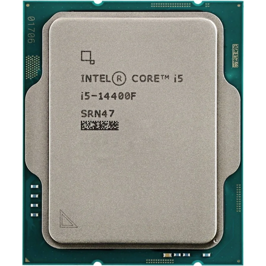 Intel Core i5-14400F 14th Gen CPU Processor – 10 Core 16 Threads LGA1700 (OEM / Tray, No Box) – 3 Year Warranty