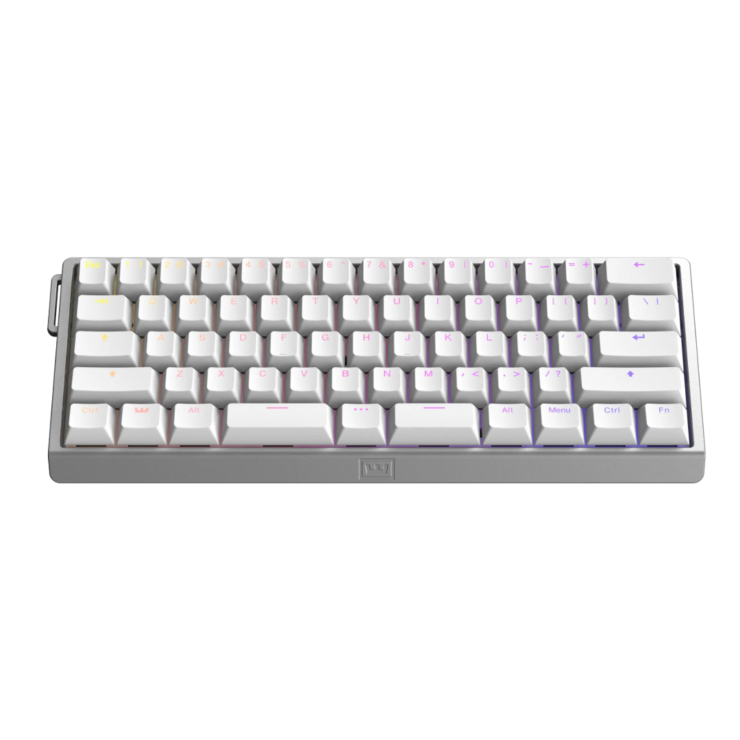 Wooting 60HE v2 silver (aluminum)