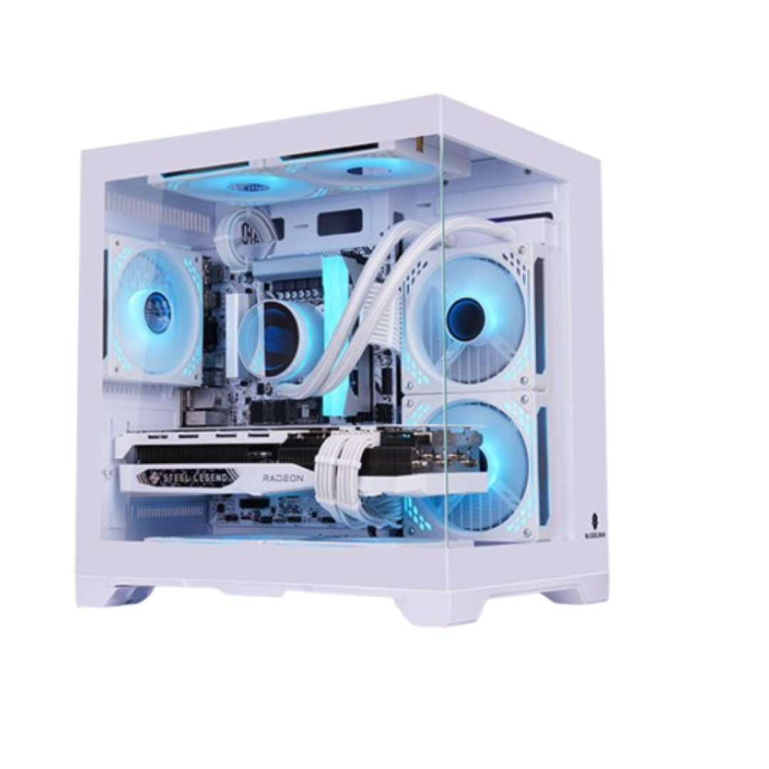 Matx Open view fish tank case - White (No fans included)