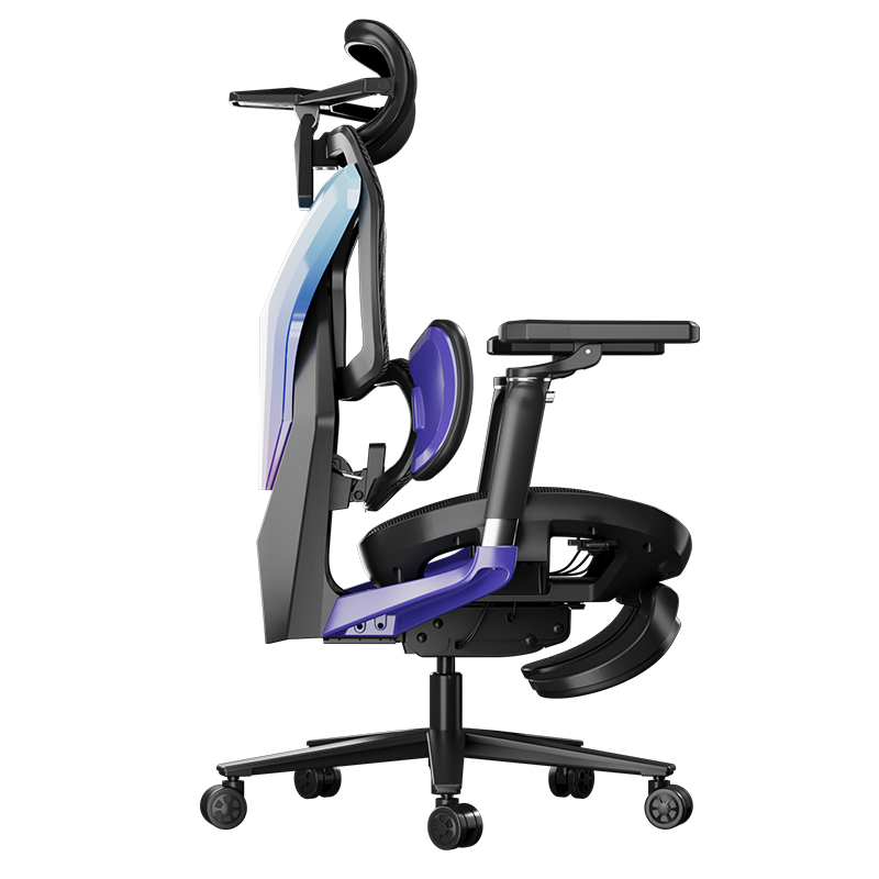 AutoFull G7 ergonomic Gaming Chair Professional - Purple & Black (AFG701USSB)