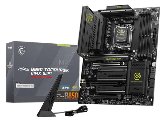 MSI MAG B850 TOMAHAWK MAX WIFI AM5 ATX Motherboard