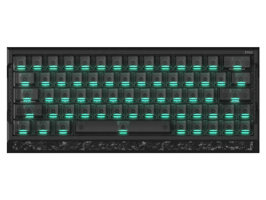 IQUNIX EV63 Wired Hall Effect 8K RGB Magnetic X Pro Switch Gaming Keyboard - Dark Side RS