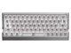 IQUNIX EV63 Wired Hall Effect 8K RGB Magnetic X Pro Switch Gaming Keyboard - Silver Blade RS