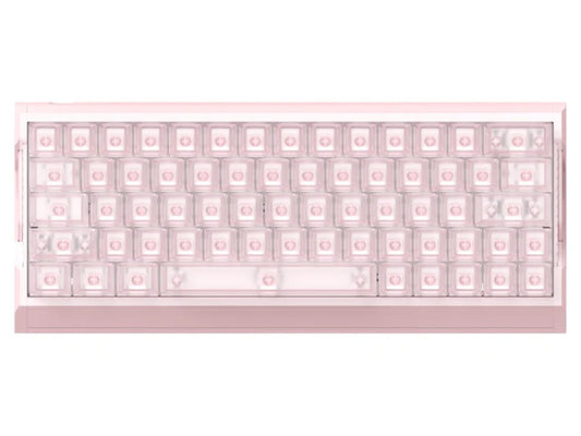 IQUNIX EV63 Hall Effect 8K RGB Wired Magnetic X Ultra Switch Gaming Keyboard - Pink