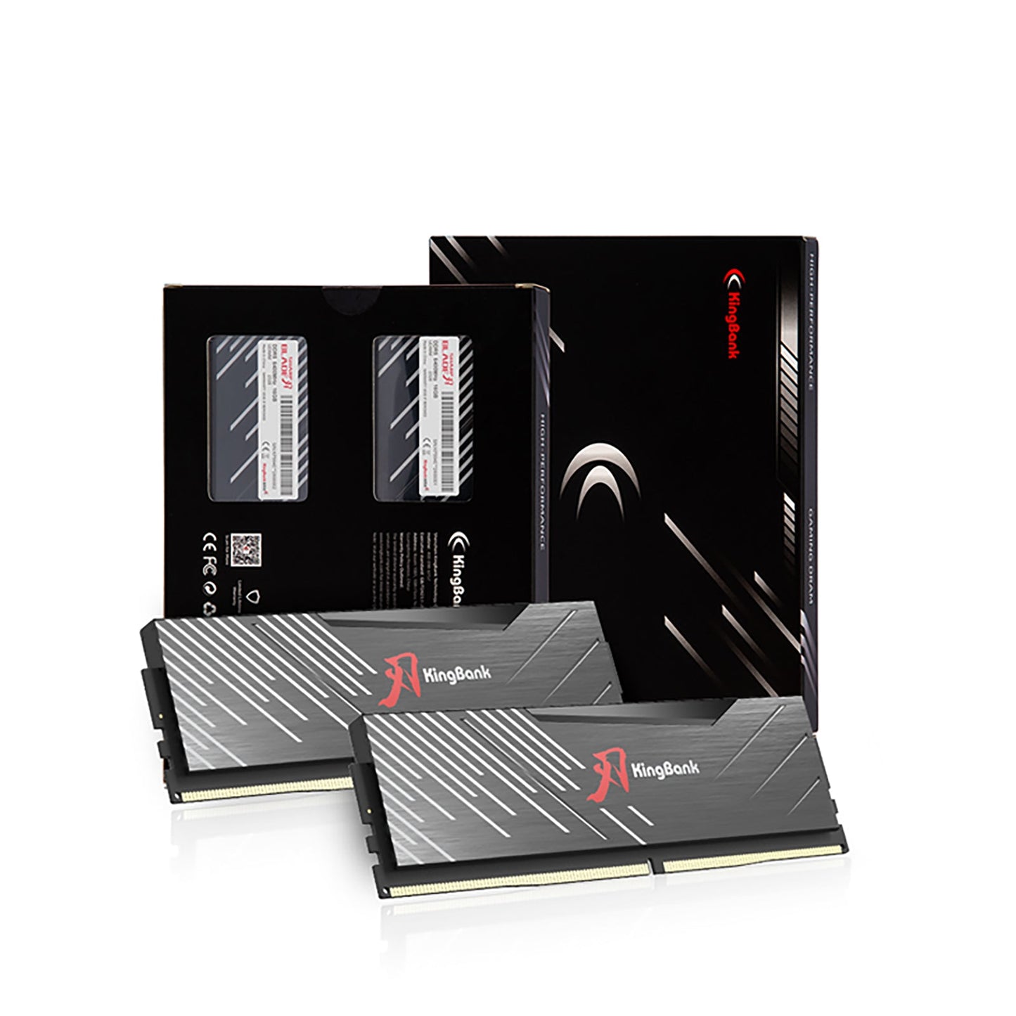 Kingbank KRXB DDR5 6000MHz 16GB CL36 Cxmt Black