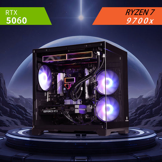 RYZEN 7 9700X | RTX 5060 | Liquid Cooled Gaming Pc