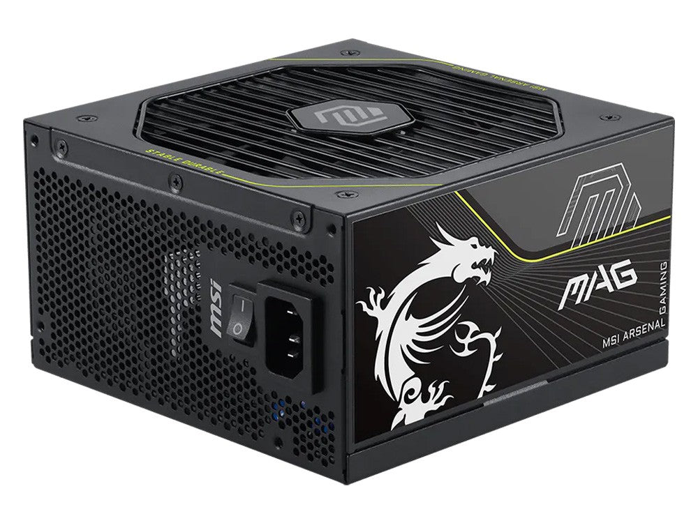 MSI MAG A1000PLS PCIE5 1000W 80+ Platinum Fully Modular ATX Power Supply