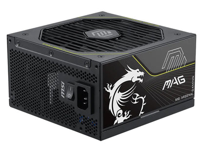 MSI MAG A1000PLS PCIE5 1000W 80+ Platinum Fully Modular ATX Power Supply