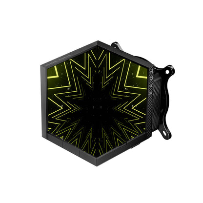 TRYX STAGE 360mm AIO Liquid CPU Cooler – Black