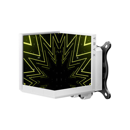TRYX STAGE 360mm AIO Liquid CPU Cooler – White
