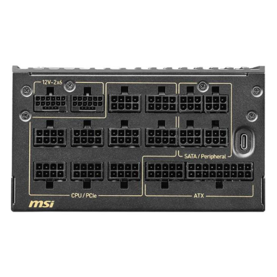 MSI MEG 1600w 80+ Titanium PCIE5.1 Fully modular ATX Power Supply