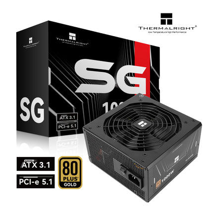 THERMALRIGHT 1000W ATX3.1 80+ GOLD Full-Modular PSU (5YRS) TR-SG1000