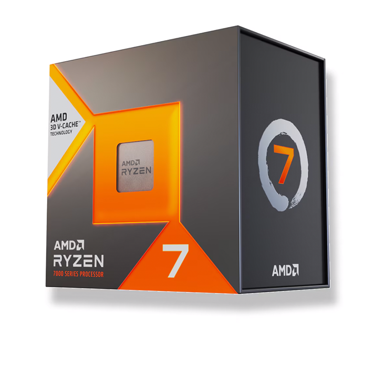 AMD Ryzen 7 7800X3D CPU Processor – 8 Core 16 Thread 5.0GHz AM5 3D V-Cache (OEM / Tray, No Box) – 3 Year Warranty
