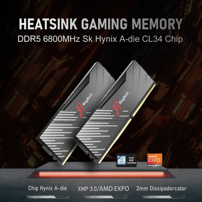 Kingbank KRXB DDR5 6000MHz 16GB CL36 Cxmt Black