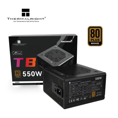 Thermalright 550W 80+ Bronze Certified ATX Power Supply TB550S