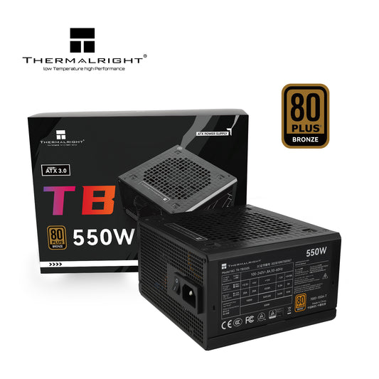 Thermalright 550W 80+ Bronze Certified ATX Power Supply TB550S