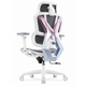 AutoFull G5 Ergonomic Chair Chair Professional Version - Pink & White (AFG502WVSB)