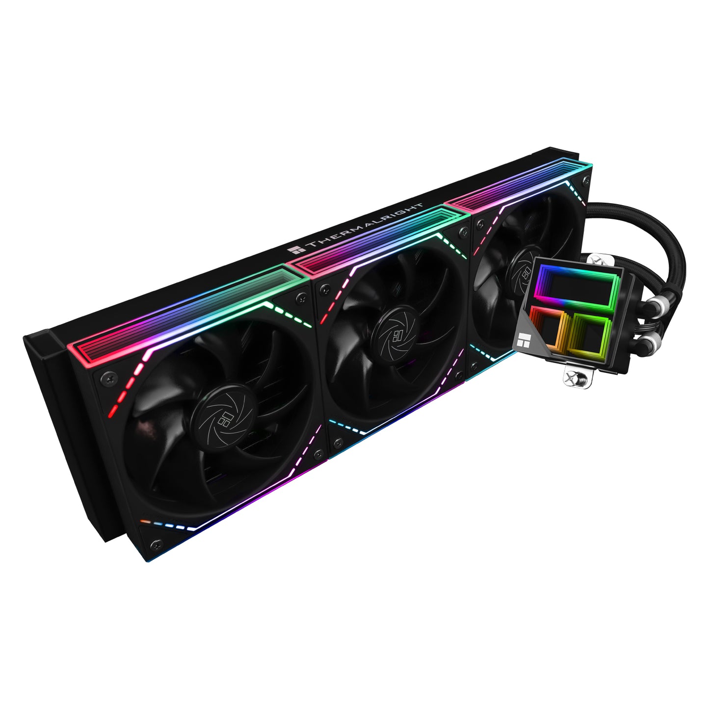 Thermalright Frozen Infinity 360 AIO Liquid CPU Cooler - Black TL-M12（OEM Packaging）