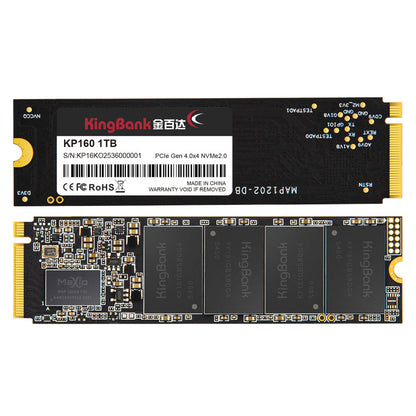 Kingbank KP160 2TB M.2 5000/4200 PCIe 4.0 NVMe M.2 2280 SSD