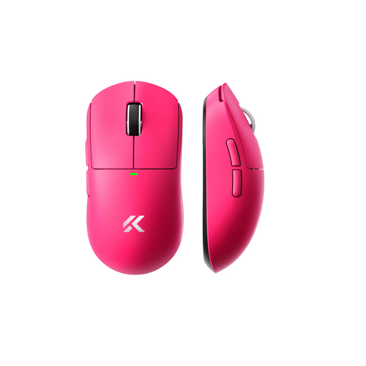MCHOSE A5 V3 Ultralight 8K Wireless Ergonomic  Gaming Mouse (Berry Red)