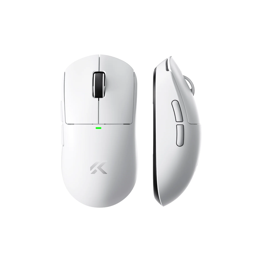 MCHOSE A5 V3 Ultralight 8K Wireless Ergonomic  Gaming Mouse (White)