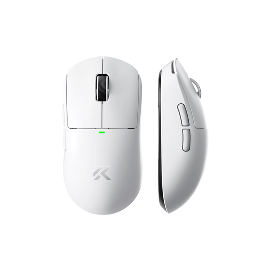 MCHOSE A5 V3 Ultralight 8K Wireless Ergonomic  Gaming Mouse (White)
