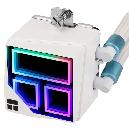 Thermalright Frozen Infinity 360 AIO Liquid CPU Cooler - White TL-M12（OEM Packaging）