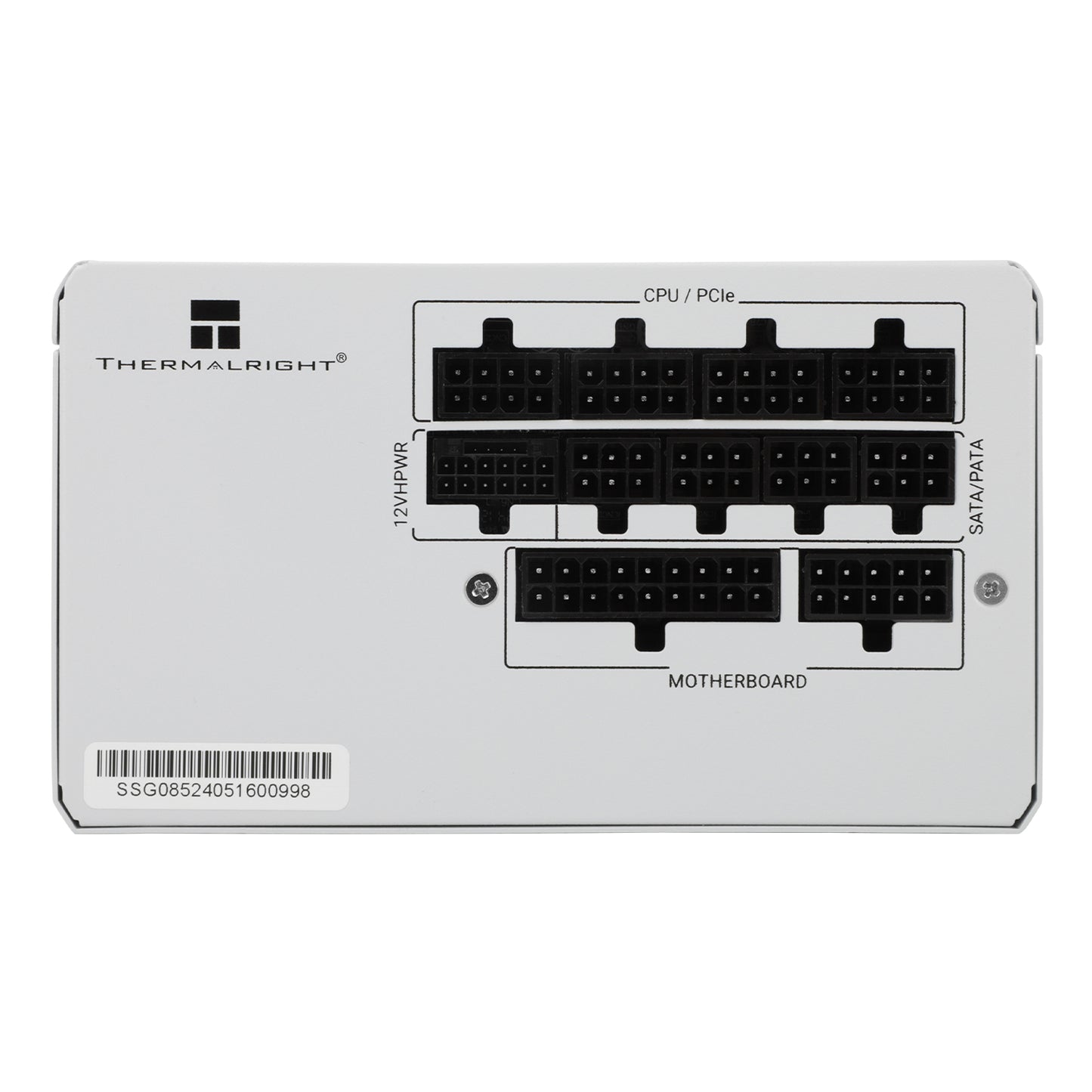 THERMALRIGHT 850W ATX3.1 80+ GOLD Full-Modular White PSU (5YRS) TR-SG850-W