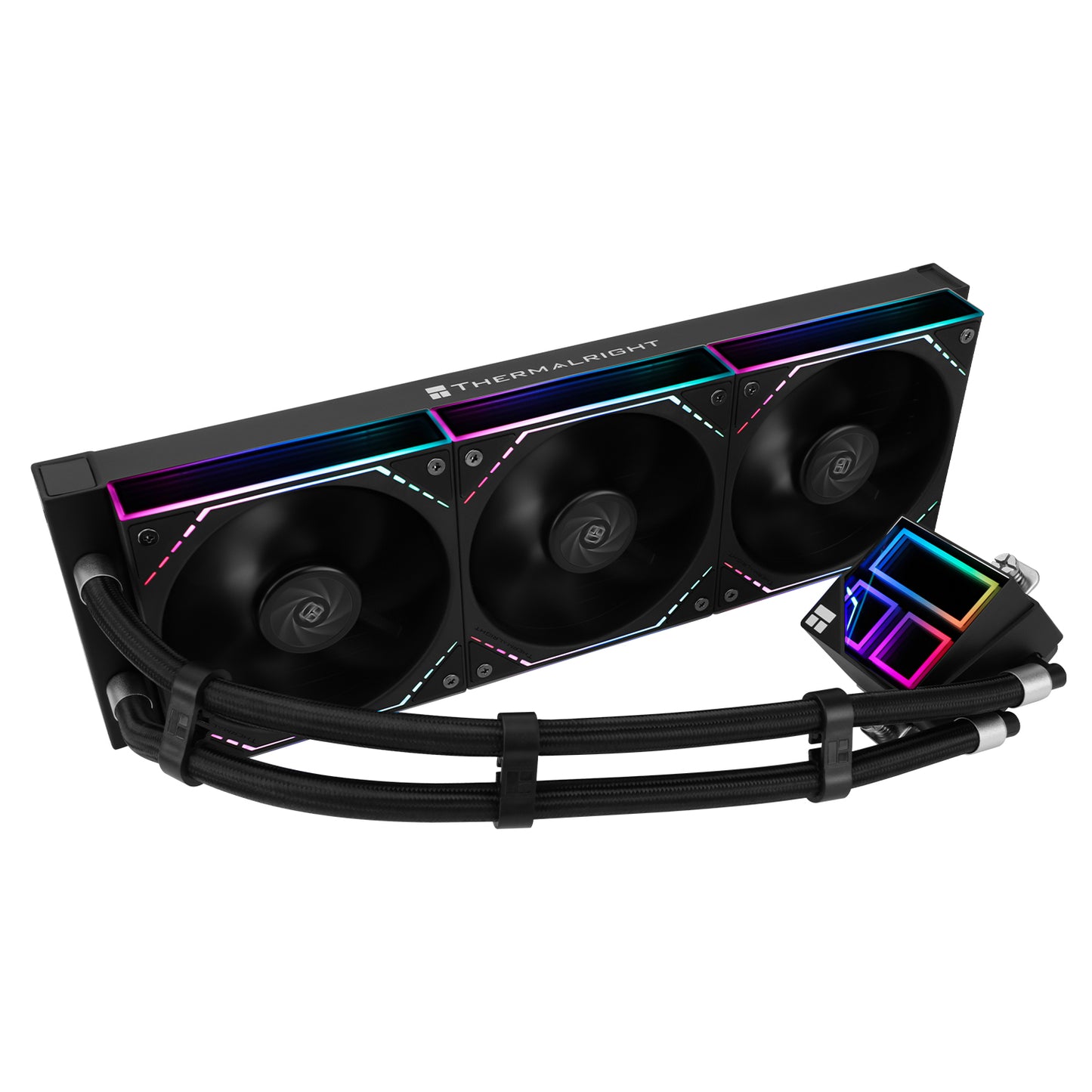 Thermalright Frozen Infinity 360 AIO Liquid CPU Cooler - Black TL-M12（OEM Packaging）