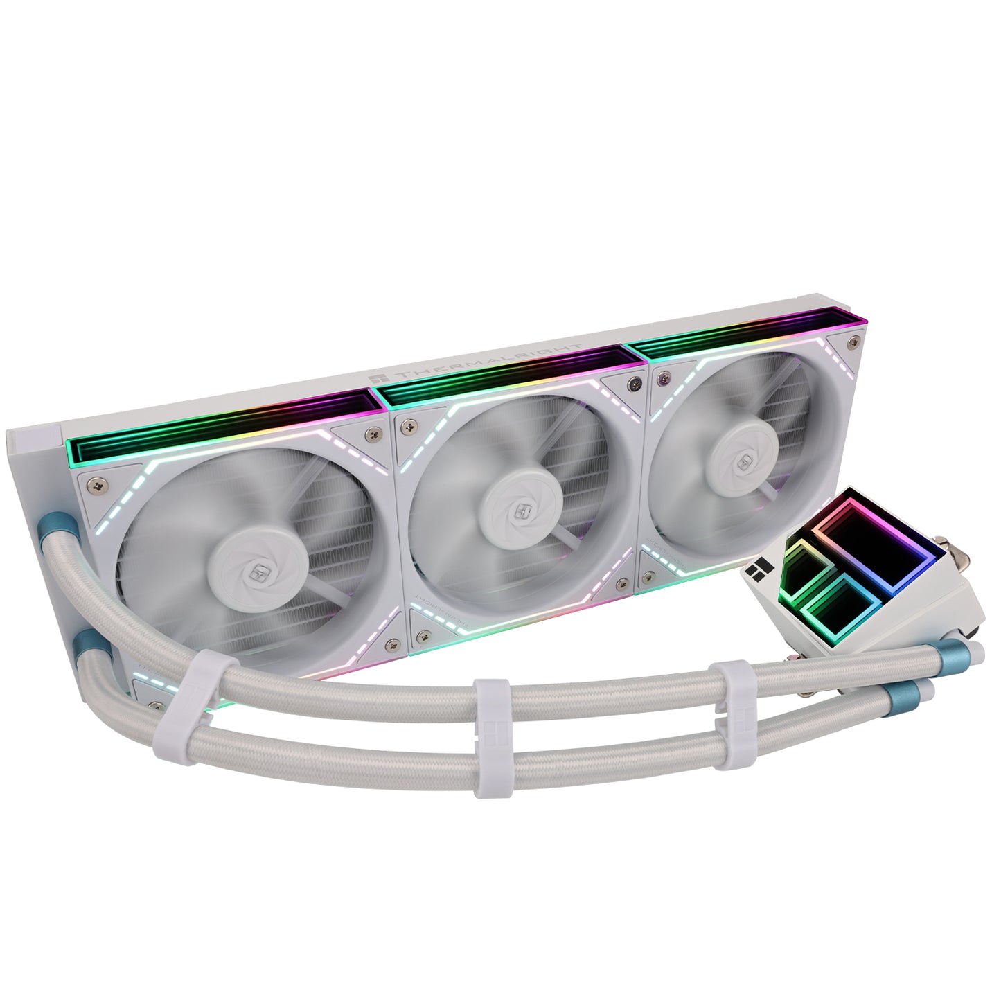 Thermalright Frozen Infinity 360 AIO Liquid CPU Cooler - White TL-M12（OEM Packaging）