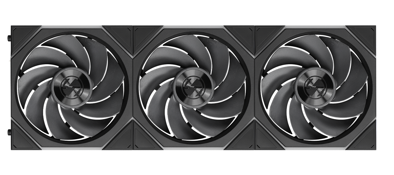 Lian Li UNI FAN TL FLEX 2.4GHz ARGB Wireless 120mm Fan - Black (3-Pack)