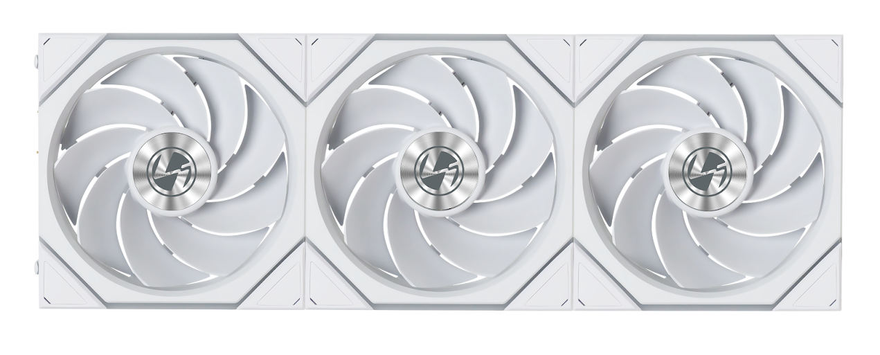 Lian Li UNI FAN TL FLEX 2.4GHz ARGB Wireless 120mm Fan - White(3-Pack)