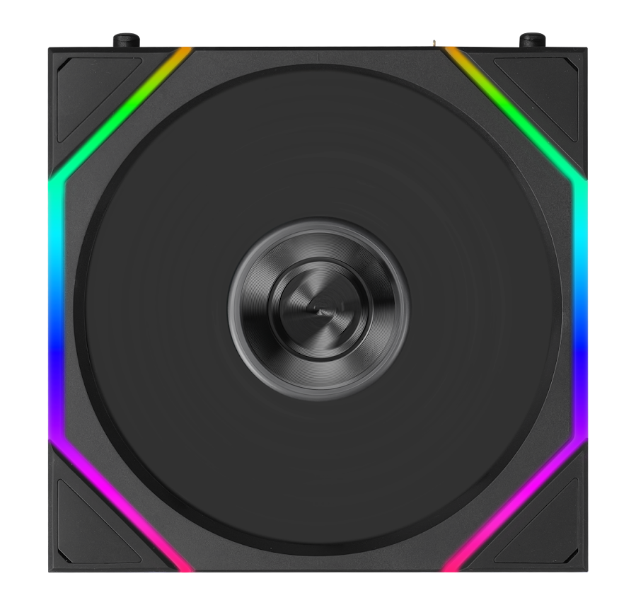 Lian Li UNI FAN TL FLEX 2.4GHz ARGB Wireless 120mm Fan - Black (1-Pack)