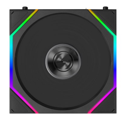 Lian Li UNI FAN TL FLEX 2.4GHz ARGB Wireless 120mm Fan - Black (1-Pack)