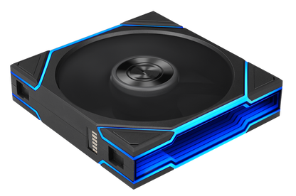 Lian Li UNI FAN TL FLEX 2.4GHz ARGB Wireless 120mm Fan - Black (1-Pack)