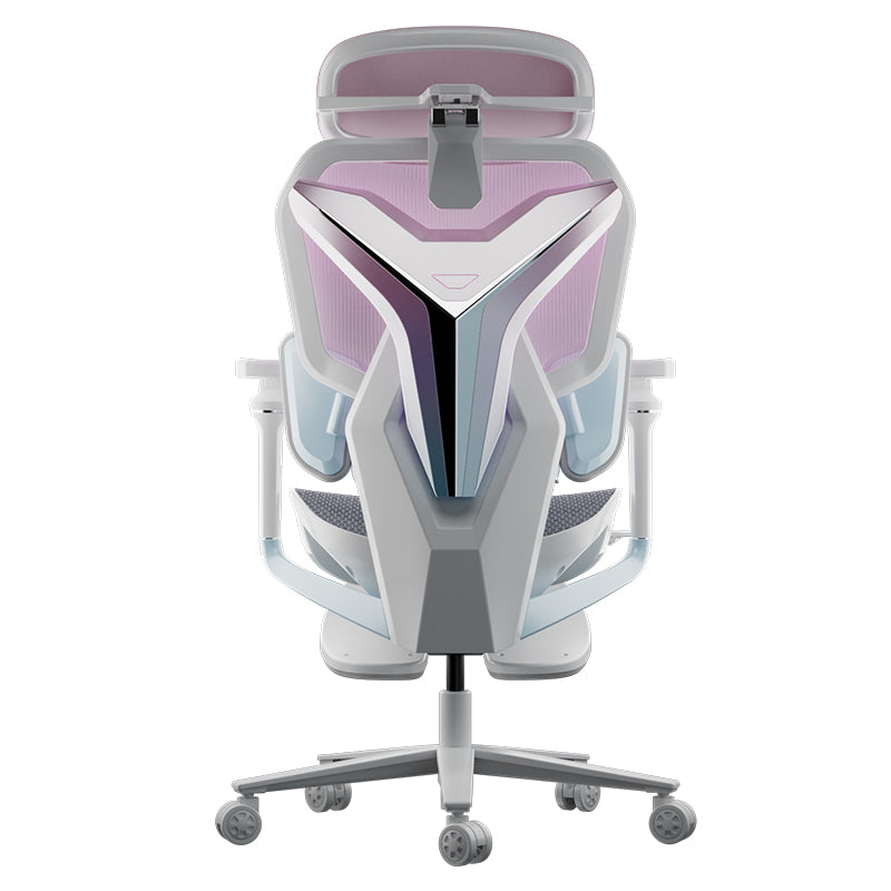 AutoFull G7 ergonomic Gaming Chair Professional - Pink & White (AFG701PSSC)