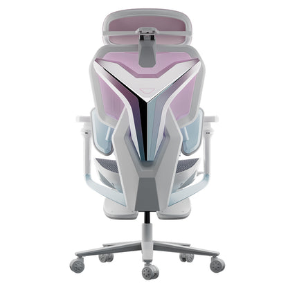 AutoFull G7 ergonomic Gaming Chair Professional - Pink & White (AFG701PSSC)