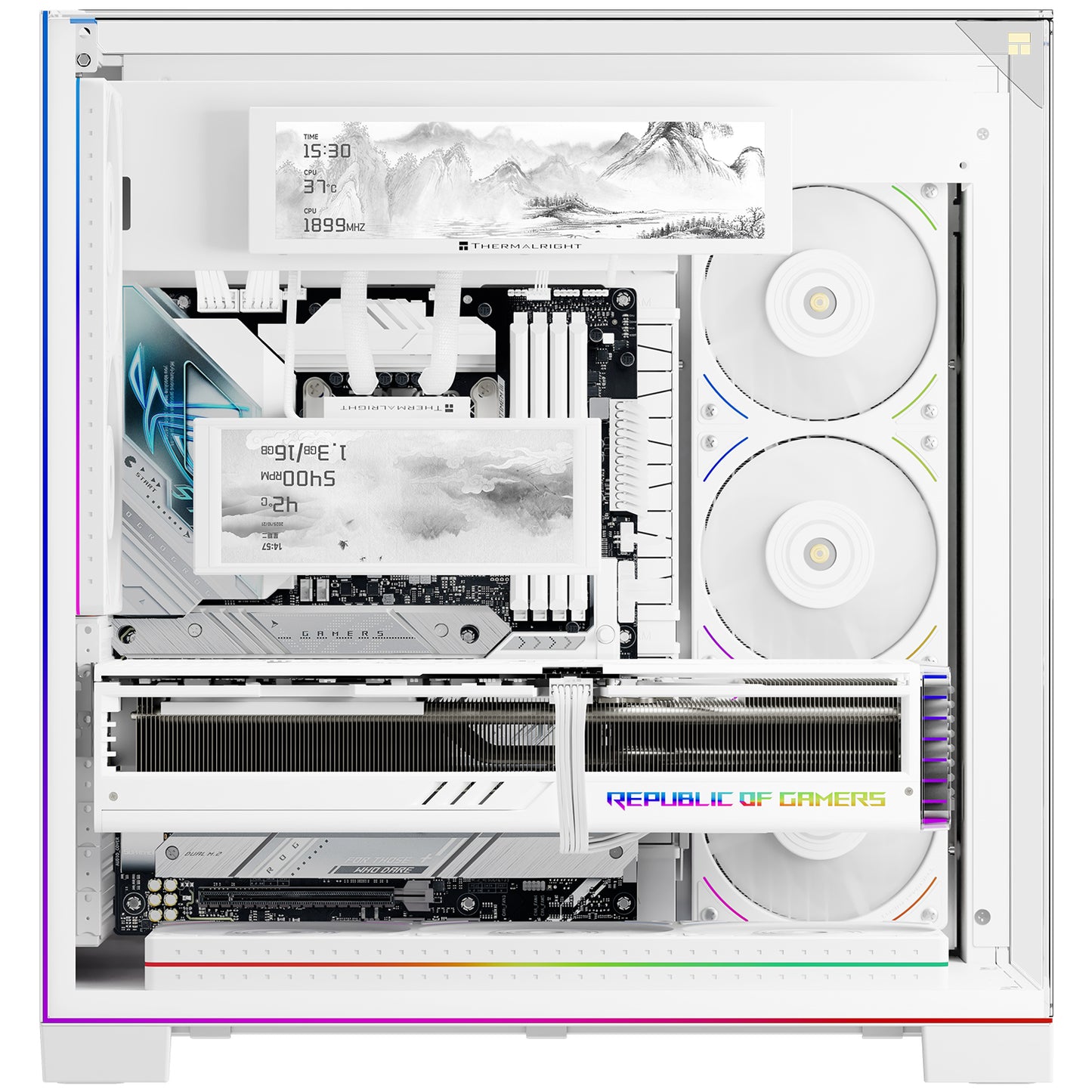 Thermalright Trofeo Vision 9.16 LCD White