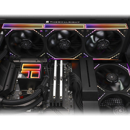Thermalright Frozen Infinity 360 AIO Liquid CPU Cooler - Black TL-M12（OEM Packaging）