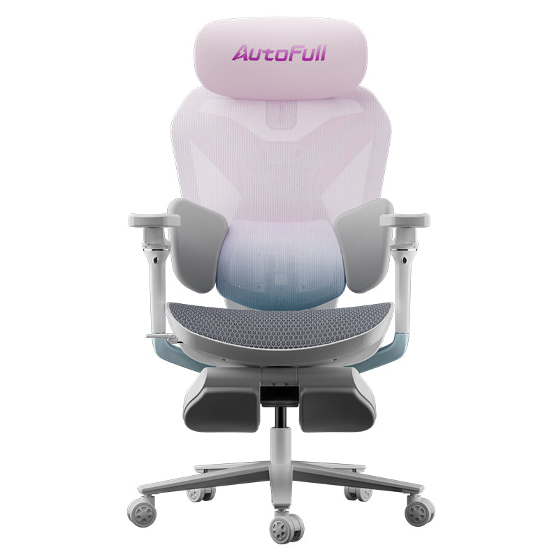 AutoFull G7 ergonomic Gaming Chair Professional - Pink & White (AFG701PSSC)