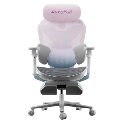 AutoFull G7 ergonomic Gaming Chair Professional - Pink & White (AFG701PSSC)