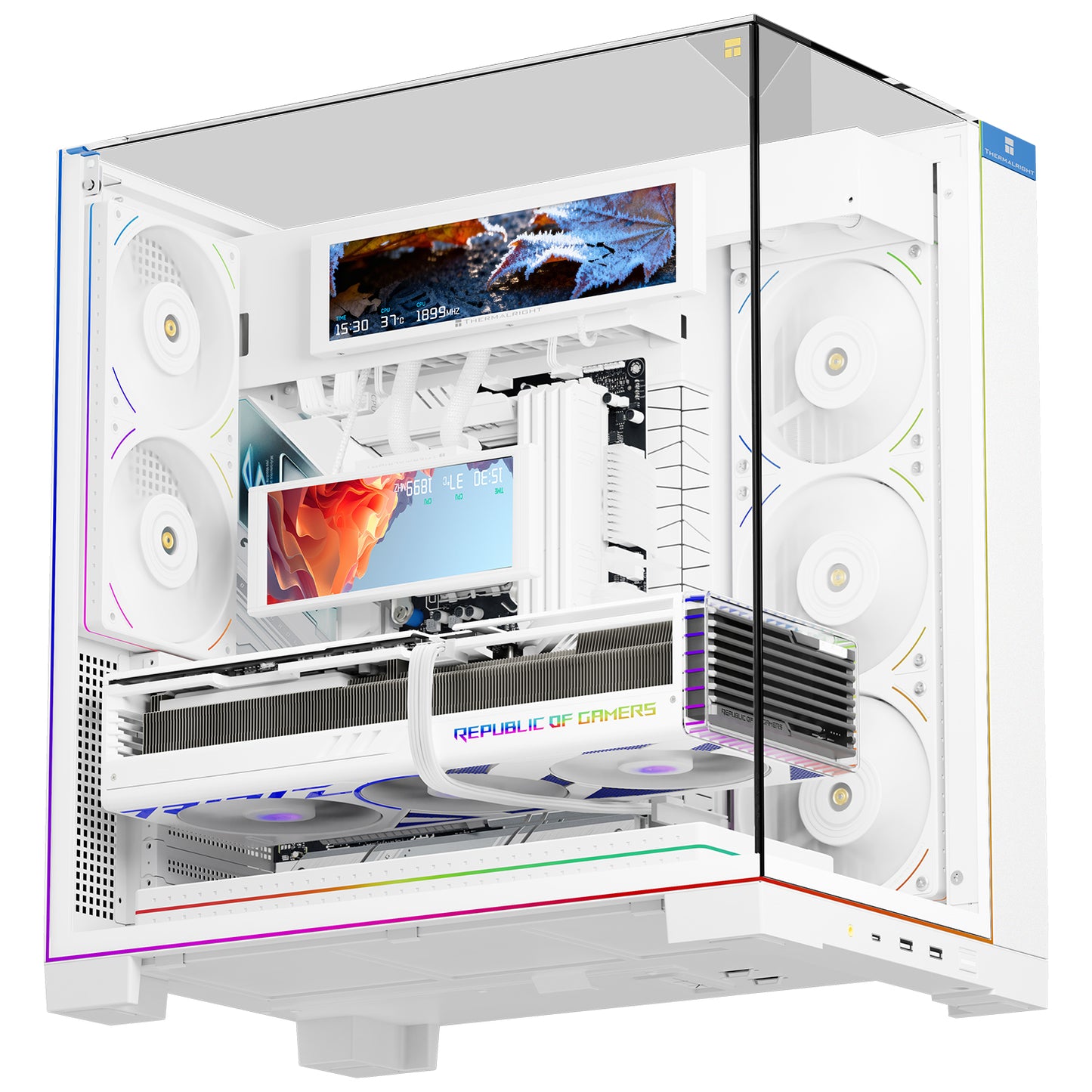 Thermalright Trofeo Vision 9.16 LCD White